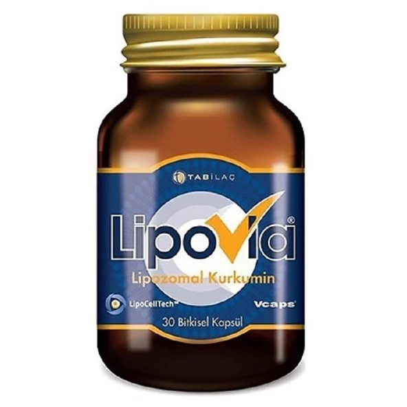 Lipovia Lipozomal Kurkumin 30 Kapsül ürün görseli