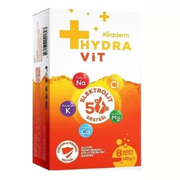 Miraderm Hydra Vit Saşe 8'li 130 gr ürün görseli