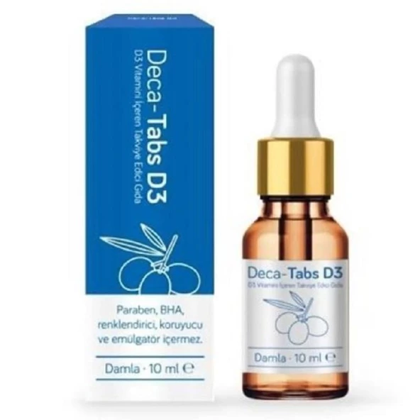Deca-Tabs D3 Damla 10 ml ürün görseli