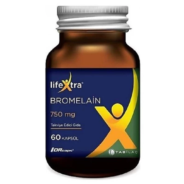 Lifextra Bromelain 60 Kapsül ürün görseli