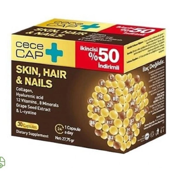 Cececap 30 Kapsül - İkincisi % 50 İndirimli - Resim 2