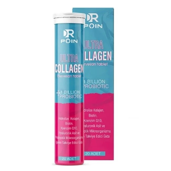 Dr Poin Ultra Collagen Efervesan Tablet 77 gr 20'li ürün görseli 1