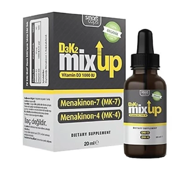 Smartcaps D3K2 Mixup 20 ml ürün görseli