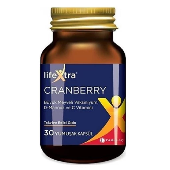 Lifextra Cranberry 30 Kapsül ürün görseli