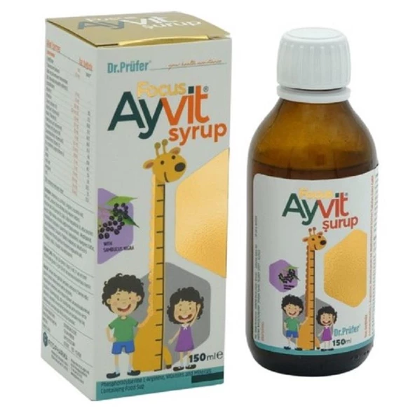 Ayvit Focus Şurup 150 ml ürün görseli
