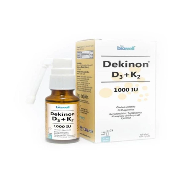 Dekinon D3+K2 Sprey 20 ml ürün görseli