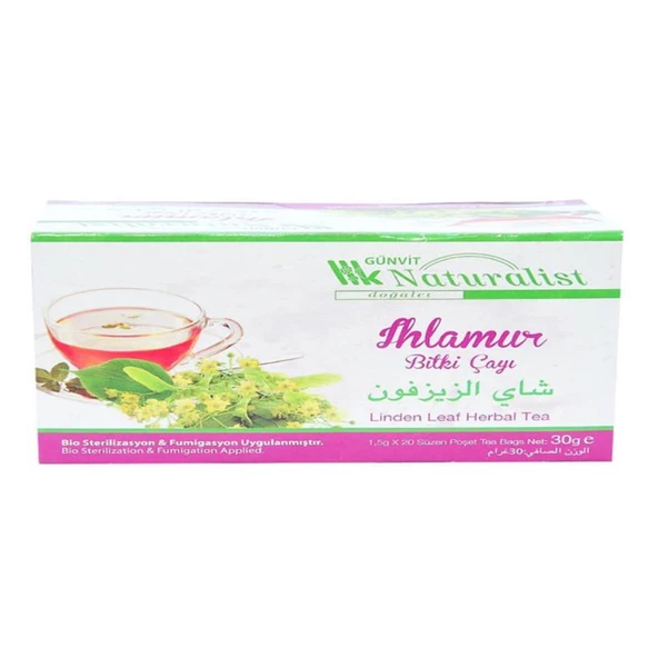 Günvit Ihlamur Bitki Çayı 20 Süzen Poşet ürün görseli