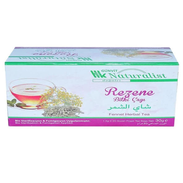Günvit Rezene Bitki Çayı 20 Süzen Poşet ürün görseli