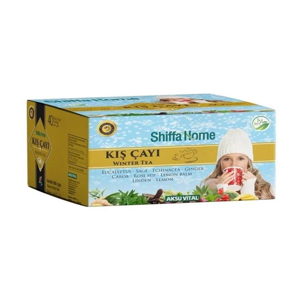 Shiffa Home Kış Çayı 40 Süzen Poşet ürün görseli