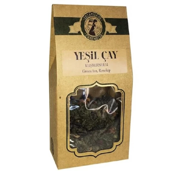 Pharmatea Yeşil Çay - Kuşburnulu 100 gr