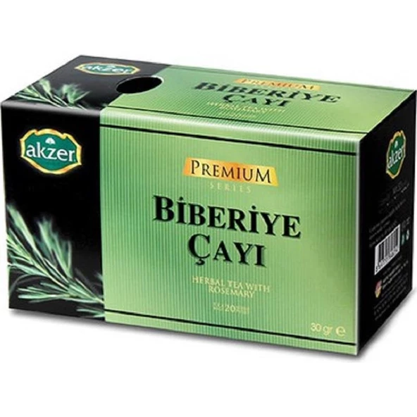 Akzer Biberiye Çayı 20'li Süzen Poşet ürün görseli