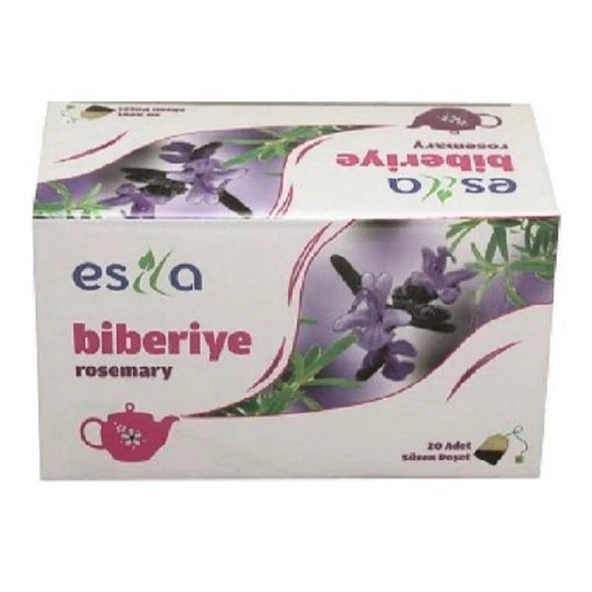 Esila Biberiye Çayı Süzen Poşet 20'li ürün görseli 1
