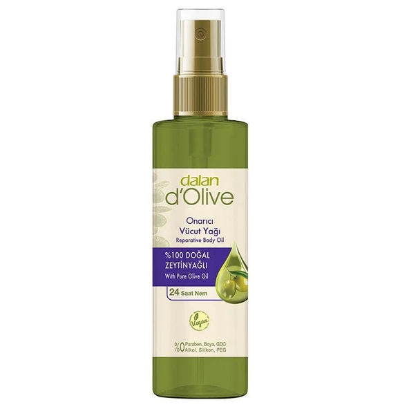 Dalan D'Olive Onarıcı Vücut Yağı Zeytinyağlı 200 ml ürün görseli
