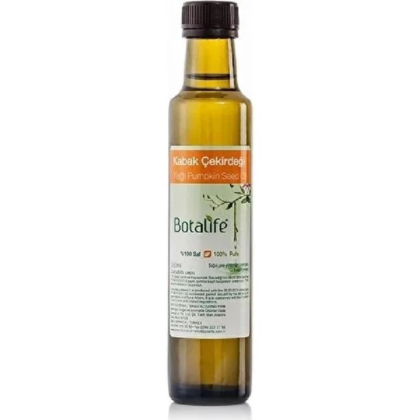 Botalife Kabak Çekirdeği Yağı 250 ml ürün görseli