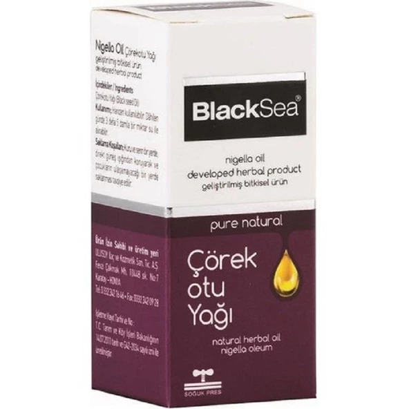 Black Sea Çörek Otu Yağı 20 ml ürün görseli 1