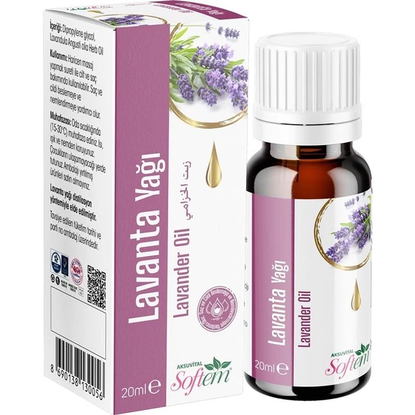 Softem Lavanta Yağı 20 ml ürün görseli 1