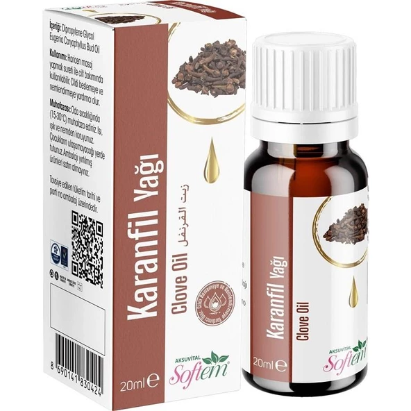Softem Karanfil Yağı 20 ml ürün görseli