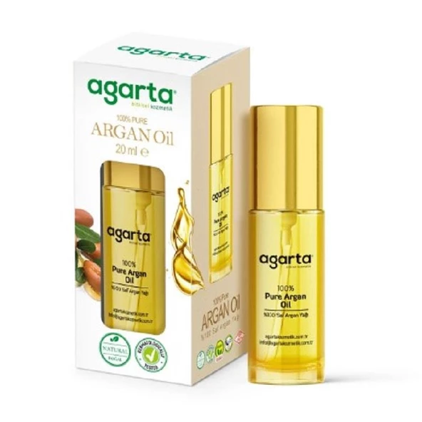 Agarta Doğal Saf Argan Yağı 20 ml ürün görseli