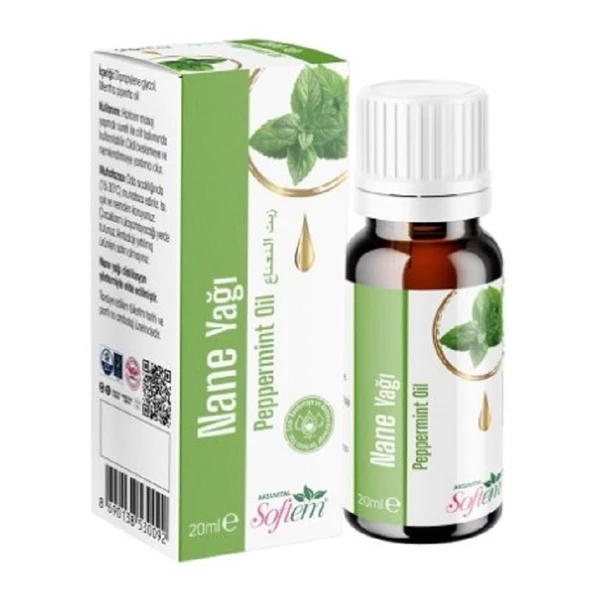 Aksuvital Softem Nane Yağı 20 ml