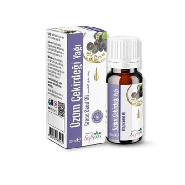 Softem Üzüm Çekirdeği Yağı 20 ml ürün görseli