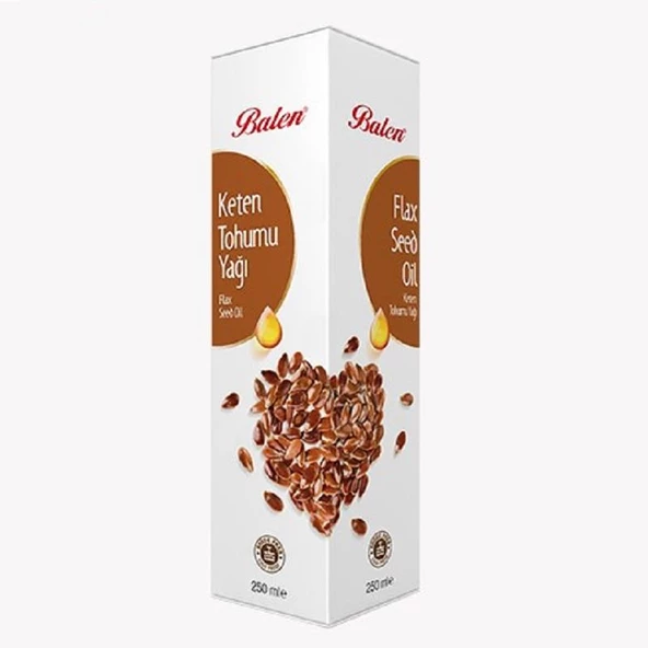 Balen Keten Tohumu Yağı (Soğuk Pres) 250 ml