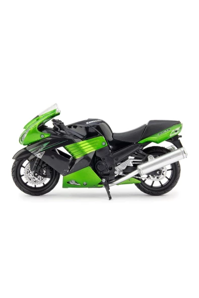 Yeşil Canavar Kawasaki ZX-14 Efsanesi Evine Geliyor: 1:12 Model Motor - 4