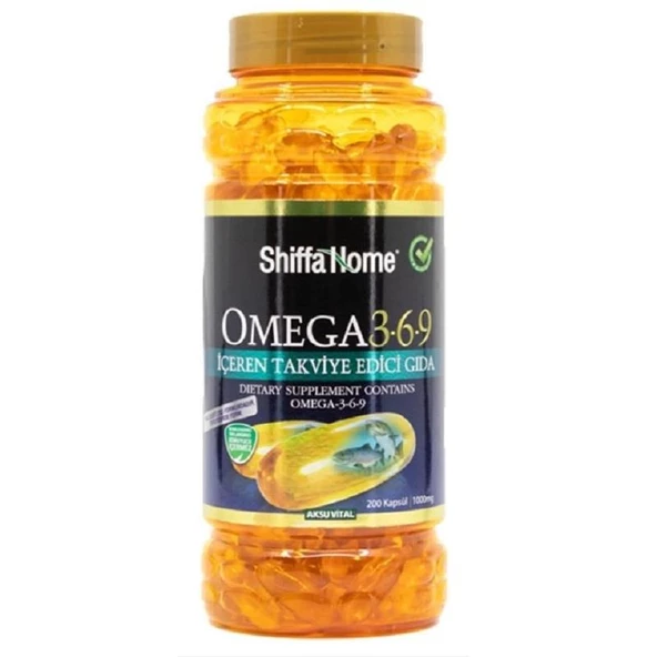 Shiffa Home Omega 3-6-9 1000 mg 200 Kapsül