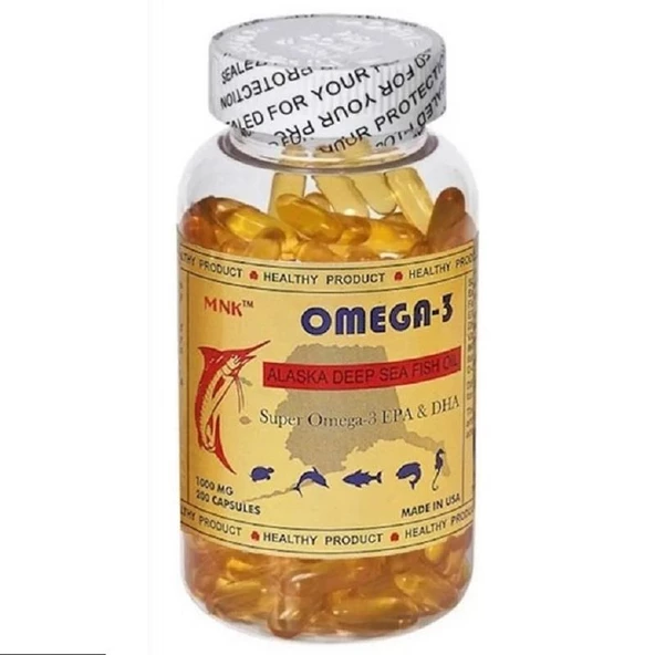 MNK Omega-3 200 Yumuşak Kapsül ürün görseli