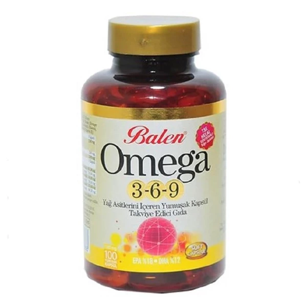 Balen Omega 3-6-9 1585 mg 100 Softgel ürün görseli