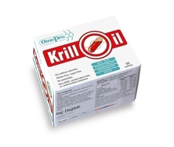Omepro Krill Oil 60 Kapsül ürün görseli
