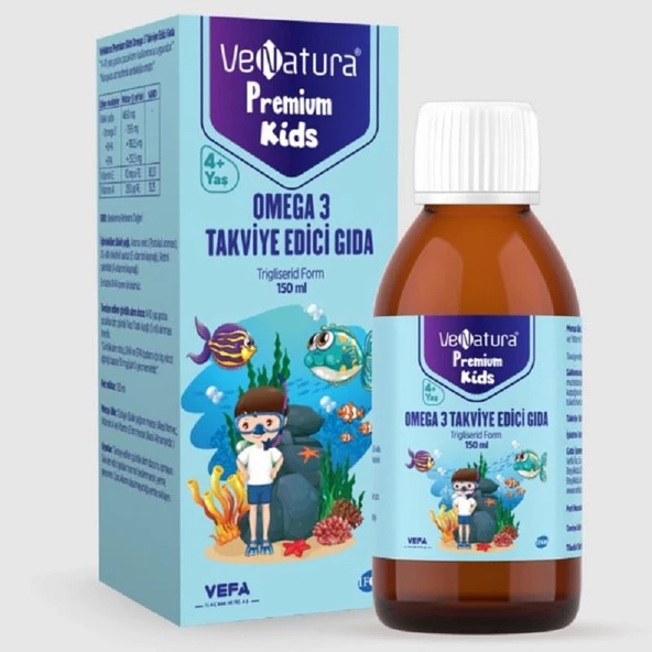 Venatura Premium Kids Omega-3 150 ml ürün görseli