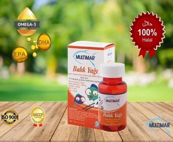 Multimar Balık Yağı Çiğnenebilir Form Gummy 30'lu - Resim 3