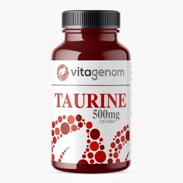 Vitagenom Taurine 500 mg 120 Tablet ürün görseli