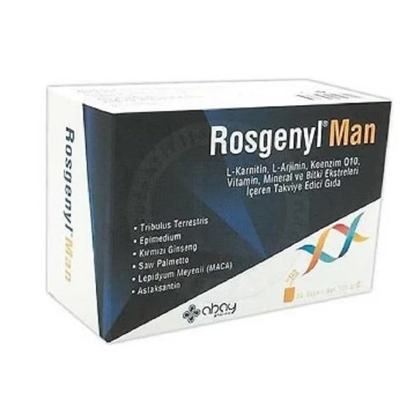 Rosgenyl Man 30 Saşe 105 gr ürün görseli