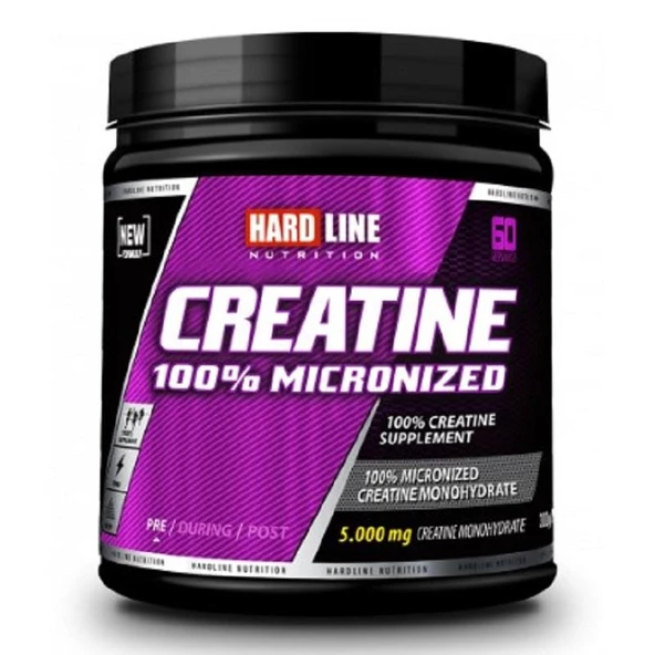 Hardline Nutrition Creatine 100% Micronized 5000 mg 300 gr