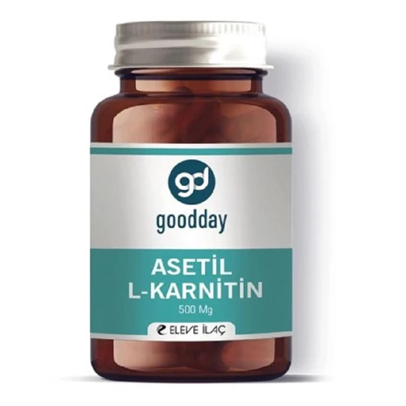 Goodday Asetil L-Karnitin 500 mg 60 Kapsül