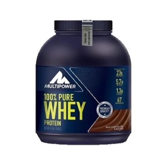 Multipower 100% Pure Whey Protein Çikolata 2000 gr ürün görseli