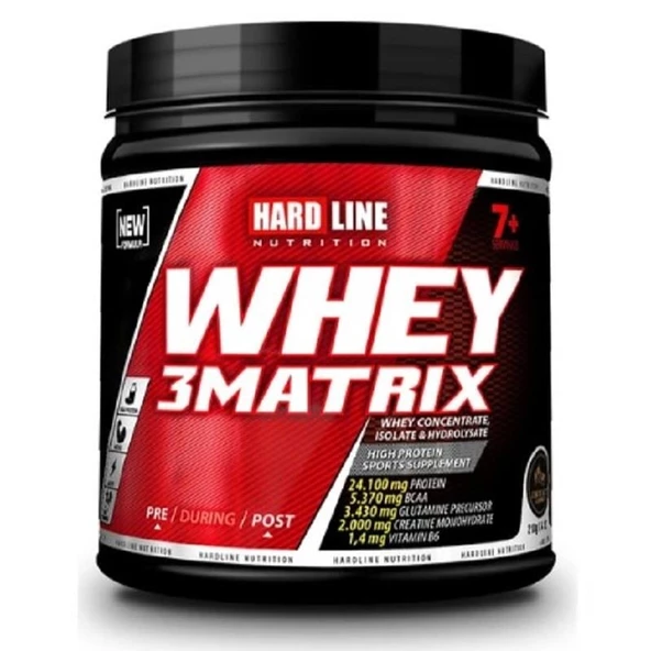 Hardline Nutrition Whey 3Matrix Protein Tozu Çikolata 210 gr ürün görseli