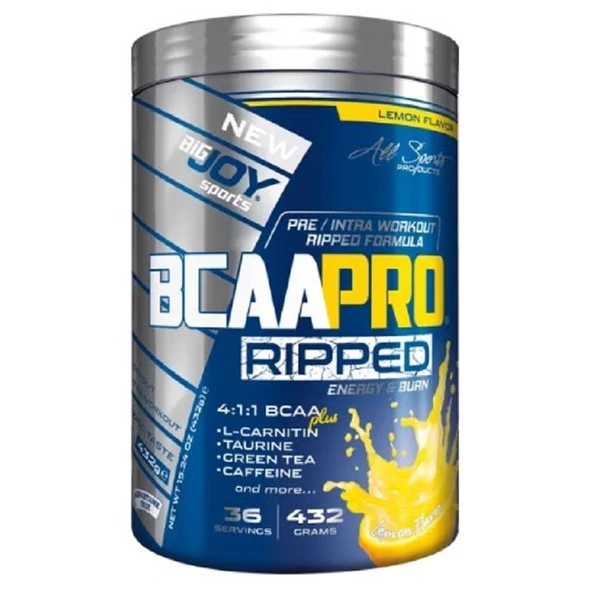BigJoy Sports BCAA Pro Ripped Limon 432 gr ürün görseli