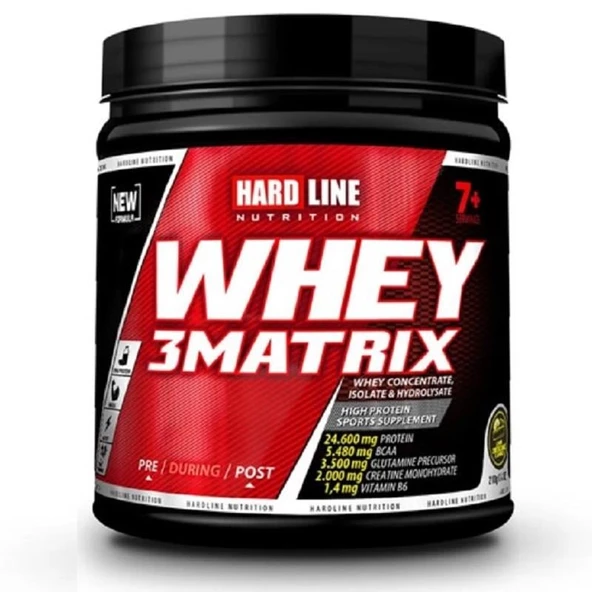 Hardline Nutrition Whey 3Matrix Protein Tozu Limon Cheesecake 210 gr ürün görseli