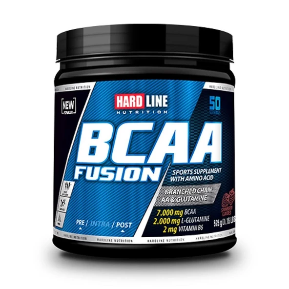 Hardline Nutrition BCAA Fusion Çilek 525 gr ürün görseli