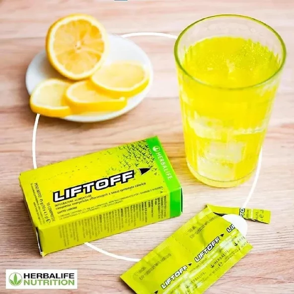 Herbalife Liftoff Limon Aromalı Enerji İçeceği