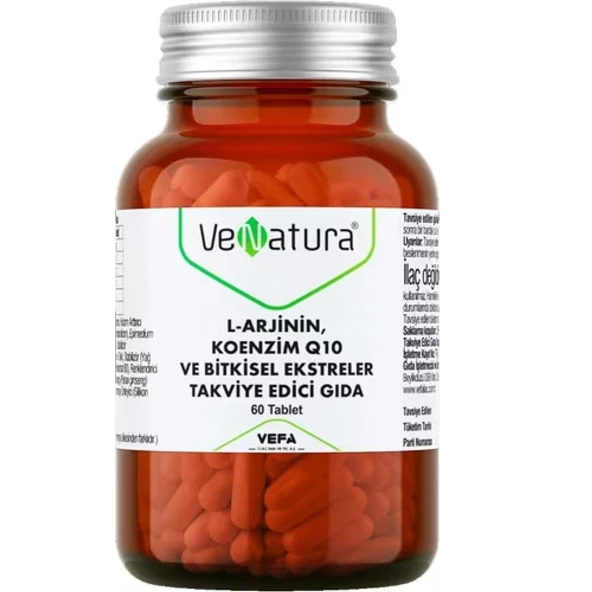 Venatura L-Arjinin 60 Tablet ürün görseli