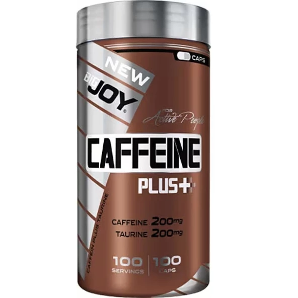 BigJoy Sports Caffeine Plus 100 Kapsül - Resim 2