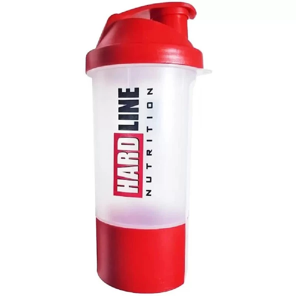 Hardline Nutrition Shaker Kırmızı 600 ml