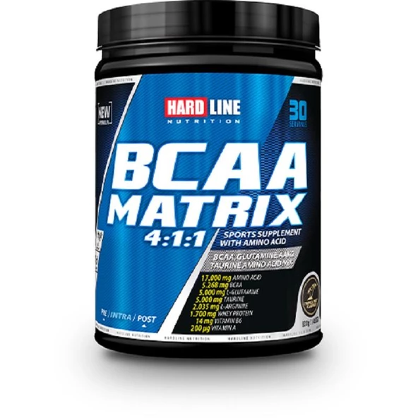 Hardline Nutrition BCAA Matrix Tropical 630 gr ürün görseli