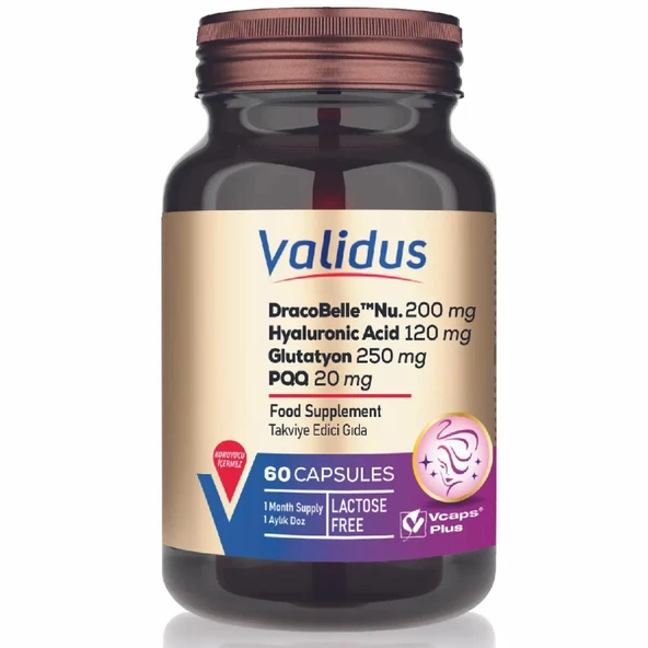 Validus Dracobelle NU 200 mg 60 Kapsül