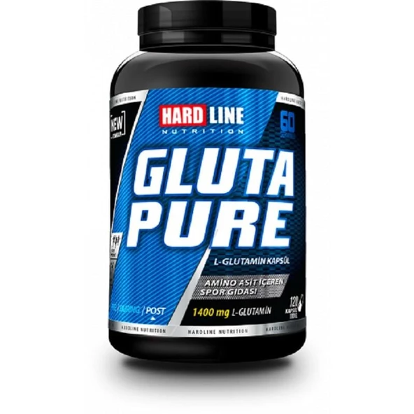 Hardline Nutrition Glutapure 120 Kapsül