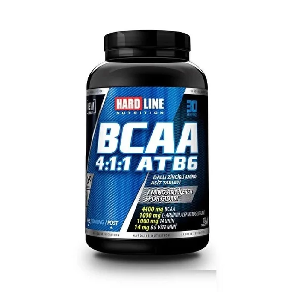 Hardline Nutrition BCAA 4:1:1 ATB6 120 Tablet ürün görseli