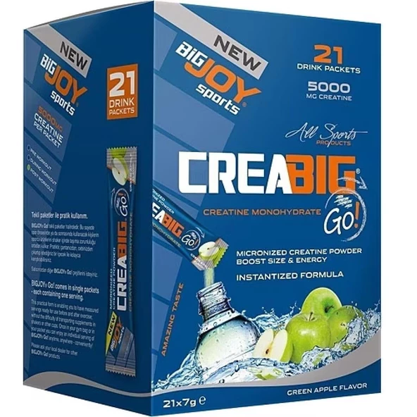 BigJoy Sports Creabig Go Yeşil Elma 21 Adet